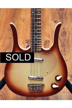 Danelectro Long Horn Bass Copper Burst Danelectro Long Horn Bass Copper Burst